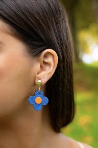 BO Bertille - Bleu et orange