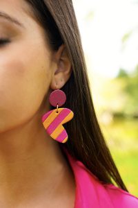 BO Zélie  - Orange et fuschia