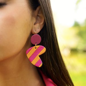 BO Zélie – Orange et fuschia