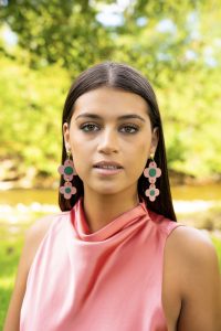 BO Bérénice - Rose et vert