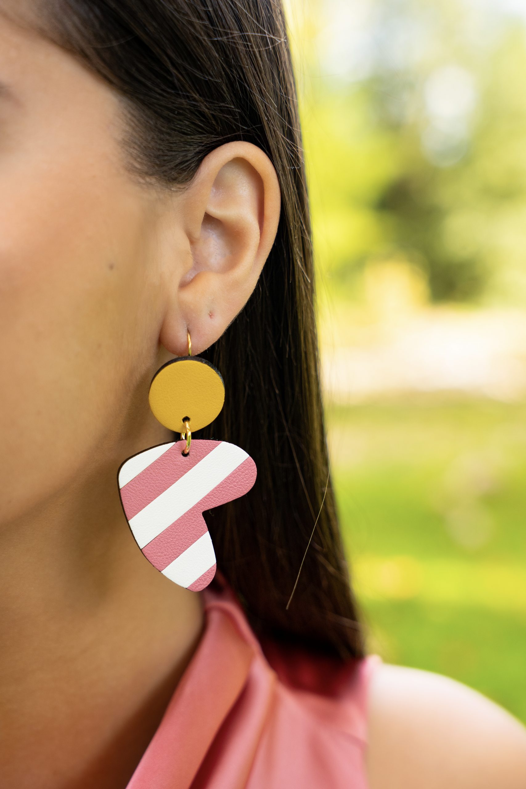 Boucle d'oreille Zélie Mariette Bijoux - création bijoux artisanale hautes-pyrénées livraison partout en France