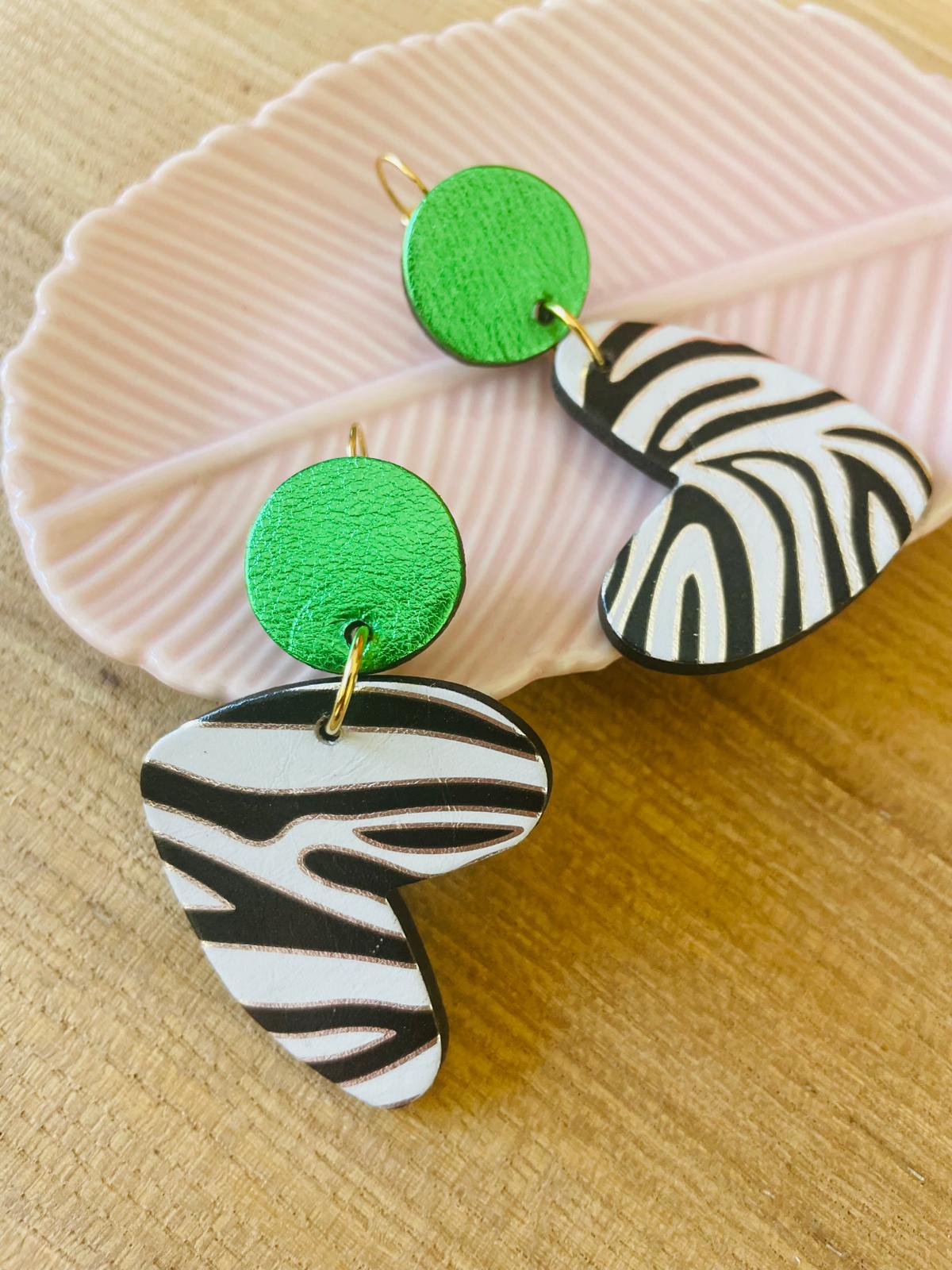 Boucle d'oreille Clotilde Mariette Bijoux - création bijoux artisanale hautes-pyrénées livraison partout en France